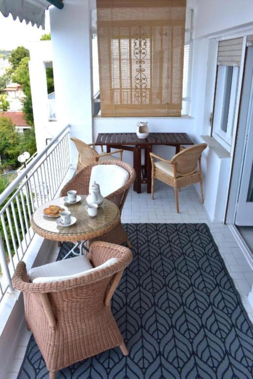 Cozy Seaview Apartment Szíviri Kültér fotó